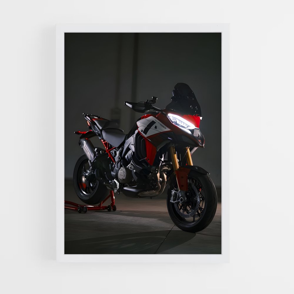 Poster Multistrada v majestueux – affiche Ducati (vue 3)